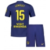 Camisa de Futebol Atletico Madrid Clement Lenglet #15 Equipamento Secundário Infantil 2025-26 Manga Curta (+ Calças curtas) Camisa de Futebol Atletico Madrid Clement Lenglet #15 Equipamento Secundário Infantil 2025-26 Manga Curta (+ Calças curtas)